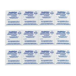 Isopropyl Alcohol Prep Pads (50 Swabs / Pack)