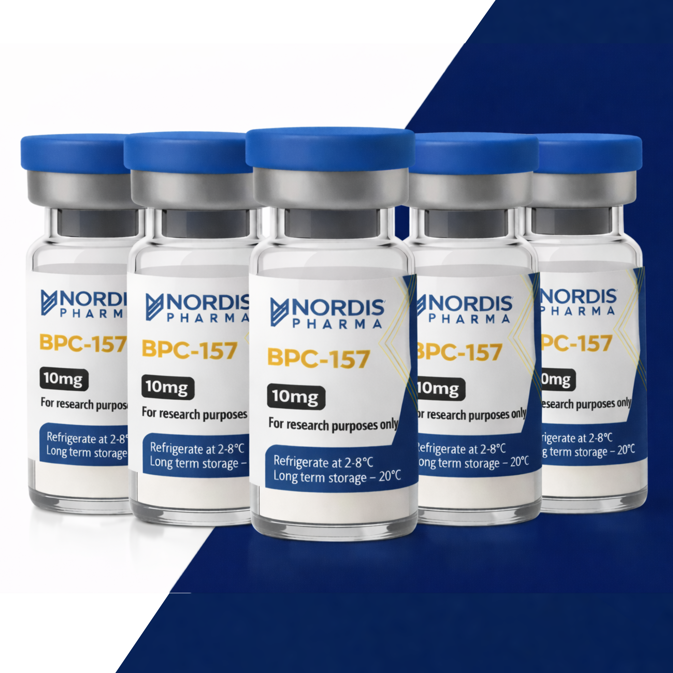 BPC-157 (10 MG, Bundle of 5)